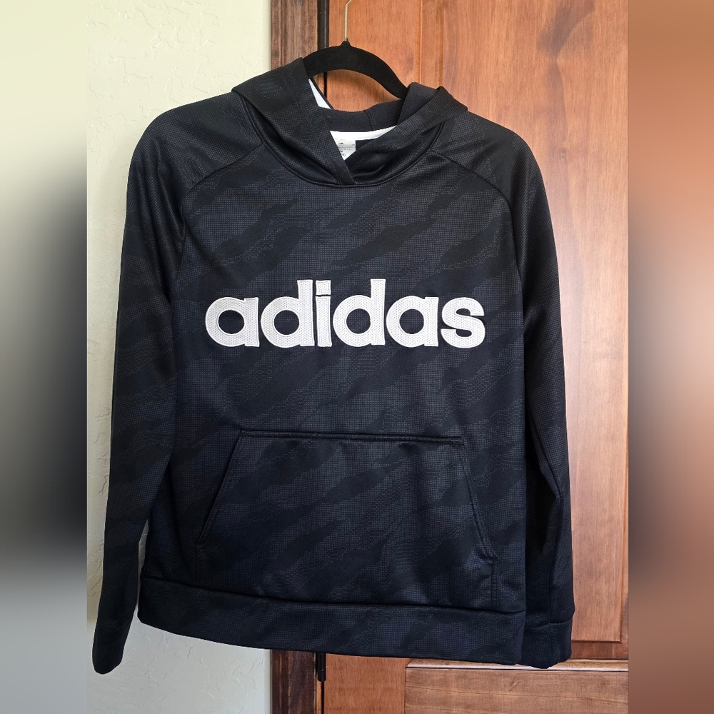 Adidas Black Hoodie Youth